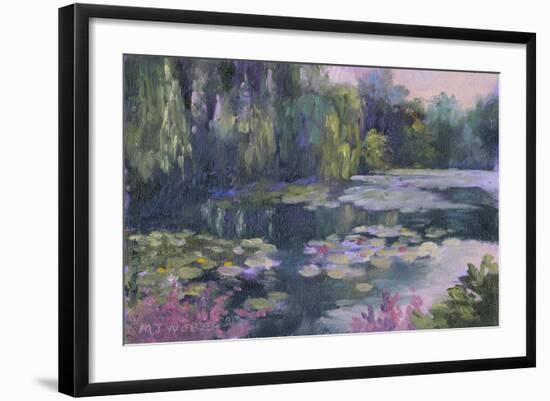 Monet's Garden II-Mary Jean Weber-Framed Art Print
