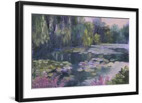 Monet's Garden II-Mary Jean Weber-Framed Art Print