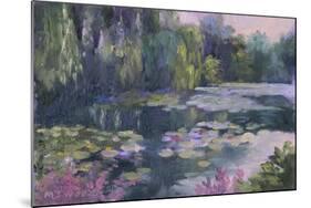 Monet's Garden II-Mary Jean Weber-Mounted Art Print