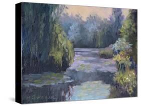 Monet's Garden III-Mary Jean Weber-Stretched Canvas