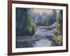 Monet's Garden III-Mary Jean Weber-Framed Art Print