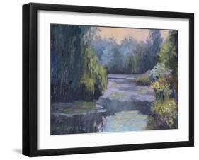 Monet's Garden III-Mary Jean Weber-Framed Art Print