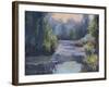 Monet's Garden III-Mary Jean Weber-Framed Art Print