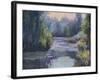 Monet's Garden III-Mary Jean Weber-Framed Art Print