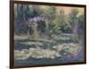 Monet's Garden IV-Mary Jean Weber-Framed Art Print