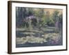 Monet's Garden IV-Mary Jean Weber-Framed Art Print