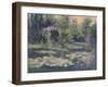 Monet's Garden IV-Mary Jean Weber-Framed Art Print