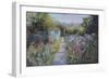 Monet's Garden V-Mary Jean Weber-Framed Art Print