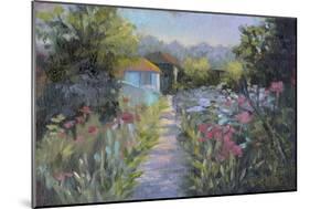 Monet's Garden V-Mary Jean Weber-Mounted Art Print