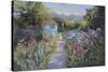 Monet's Garden V-Mary Jean Weber-Stretched Canvas