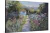 Monet's Garden V-Mary Jean Weber-Stretched Canvas