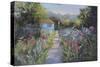 Monet's Garden V-Mary Jean Weber-Stretched Canvas