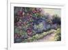 Monet's Garden VI-Mary Jean Weber-Framed Premium Giclee Print