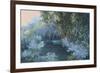 Monet's Garden VII-Mary Jean Weber-Framed Premium Giclee Print