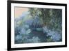 Monet's Garden VII-Mary Jean Weber-Framed Art Print