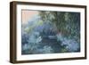 Monet's Garden VII-Mary Jean Weber-Framed Art Print