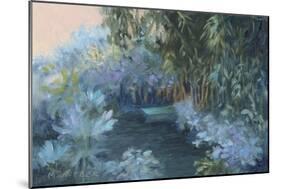 Monet's Garden VII-Mary Jean Weber-Mounted Art Print