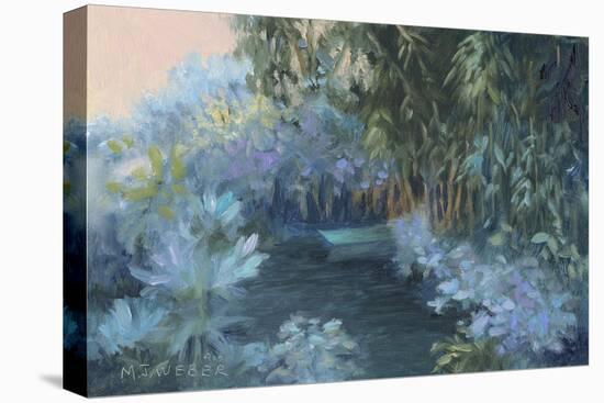 Monet's Garden VII-Mary Jean Weber-Stretched Canvas