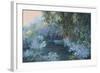 Monet's Garden VII-Mary Jean Weber-Framed Art Print