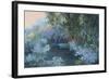 Monet's Garden VII-Mary Jean Weber-Framed Art Print