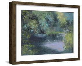 Monet's Garden VIII-Mary Jean Weber-Framed Art Print