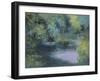 Monet's Garden VIII-Mary Jean Weber-Framed Art Print