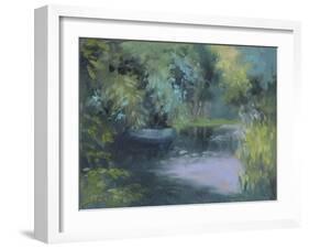 Monet's Garden VIII-Mary Jean Weber-Framed Art Print