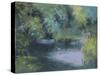 Monet's Garden VIII-Mary Jean Weber-Stretched Canvas