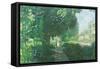 Monet's Garden-William Ireland-Framed Stretched Canvas