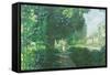 Monet's Garden-William Ireland-Framed Stretched Canvas