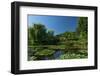 Monet's House Behind the Waterlily Pond, Giverny, Normandy, France, Europe-James Strachan-Framed Photographic Print