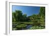 Monet's House Behind the Waterlily Pond, Giverny, Normandy, France, Europe-James Strachan-Framed Photographic Print