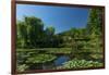 Monet's House Behind the Waterlily Pond, Giverny, Normandy, France, Europe-James Strachan-Framed Photographic Print