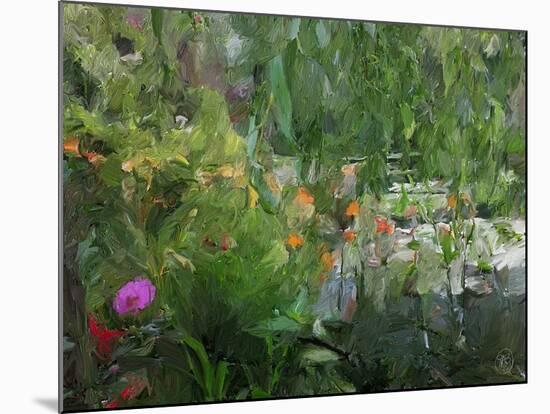 Monet's Pond at Giverny-Sarah Butcher-Mounted Art Print