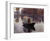 Monet's Studio Boat-Claude Monet-Framed Giclee Print