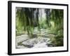 Monet's Tranquil Gardens-Sarah Butcher-Framed Art Print