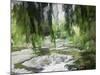 Monet's Tranquil Gardens-Sarah Butcher-Mounted Art Print