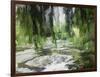 Monet's Tranquil Gardens-Sarah Butcher-Framed Art Print