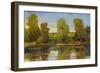 Monet's Water Lily Pond I-Tim O'toole-Framed Art Print