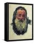 Monet Self Portrait-Claude Monet-Framed Stretched Canvas