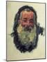 Monet Self Portrait-Claude Monet-Mounted Poster