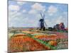 Monet: Tulip Fields, 1886-Claude Monet-Mounted Premium Giclee Print