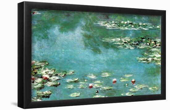 Monet (Water Lilies) Art Print Poster-null-Framed Poster