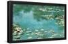 Monet (Water Lilies) Art Print Poster-null-Framed Poster