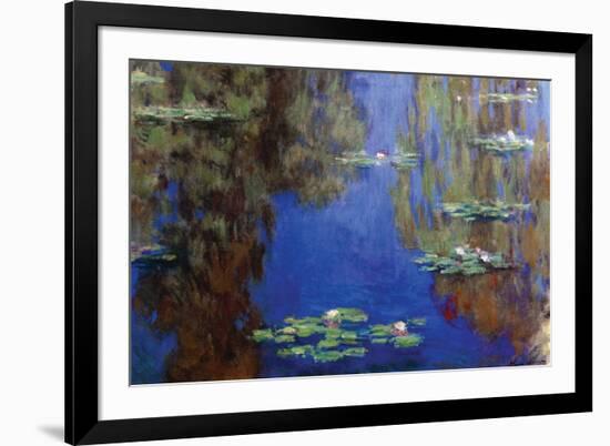 Monet - Water Lilies-Claude Monet-Framed Art Print