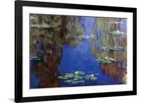 Monet - Water Lilies-Claude Monet-Framed Art Print