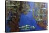 Monet - Water Lilies-Claude Monet-Stretched Canvas