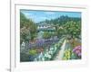 Monets Garden Giverny-Richard Harpum-Framed Art Print