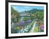 Monets Garden Giverny-Richard Harpum-Framed Art Print