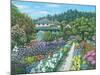 Monets Garden Giverny-Richard Harpum-Mounted Art Print